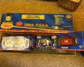 Lionel O-Gauge Thomas & Friends Sodor Freight Expansion Pack (new in boxes)
