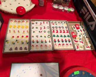 Vintage holiday sugar cubes