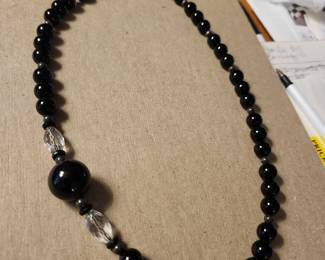 Black necklace