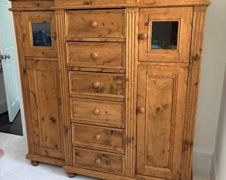 Antique tall dresser