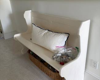 Church pew bench