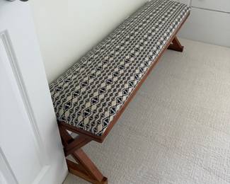Upholstered bench