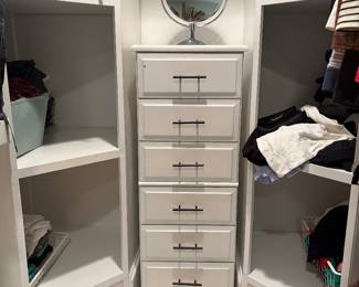 Small closet dresser
