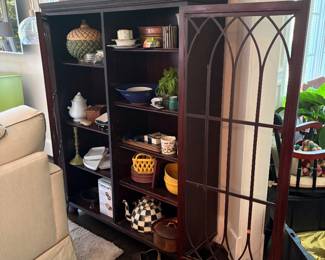 Antique shelving unit