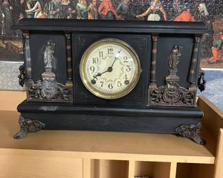 Antique mantel clock