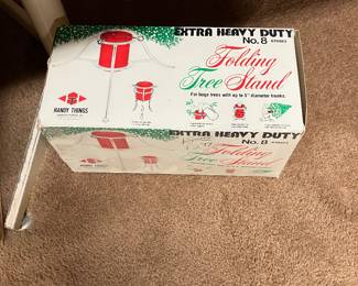 Vintage Xmas tree holder