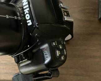 Nikon camera Vivitar lens
