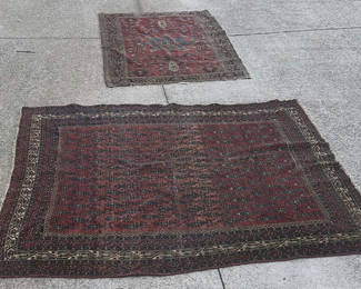 Lot 15: Two Red Oriental Area Rugs