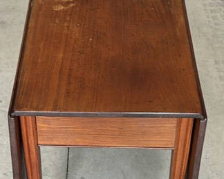 Lot 111: Wood Drop-Leaf Dining Table