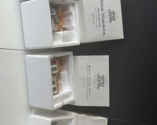 Lot 62: Dickens Village Collection hand-painted porcelain cottages