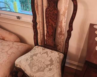 Gorgeous Dutch Marquetry Chair