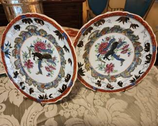 Pair of Mason's Imari Style Plates