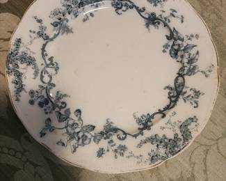 Pair of Ironstone Dinner Plates