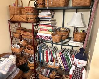 Vast Collection of Longaberger Baskets from the 1990s