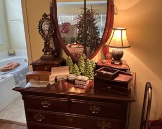Mahogany Dresser with Mirror