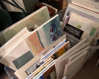 Original Artwork as well as new canvases