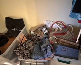 Designer Coach, Dooney & Bourke, B Makowsky Purses