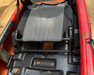 a closer look at the adjustable seat