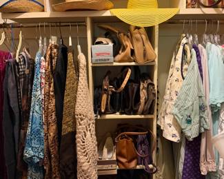 Showing more of the master closet