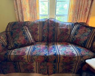 A closer look at the sofa