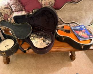 Looking all three instruments