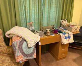 Handmade quilts, baby blanket