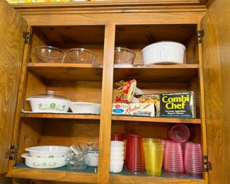 Vintage Pyrex and Glasbake