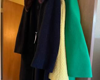 Fabulous vintage wool coats