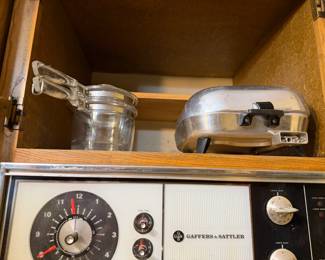 Vintage double boiler, small appliance