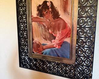 A second Mid-Century art piece