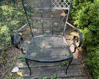 close up of one of the chairs