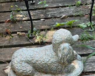 Concrete poodle