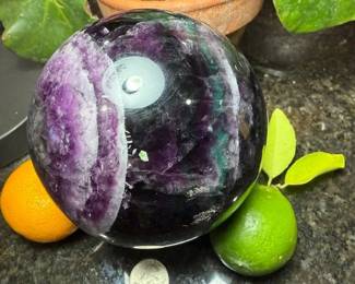 Fluorite Sphere