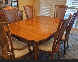 Dining table set $150. Dimensions- 44 inches deep 68 inches wide 29 1/2 inches tall