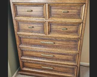 Tall dresser $75. Dimensions- 20 inches deep 39 inches wide 46 inches tall