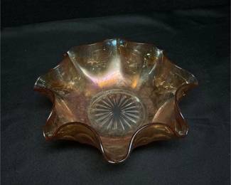 Lot # : 26 - Vintage Carnival Glass Bowl