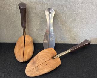 vintage cedar shoe forms