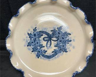Lot # : 44 - Vintage Casey Pottery Stoneware Pie Dish