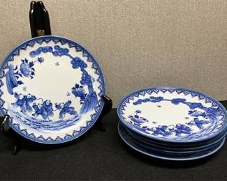 Blue and white dishes