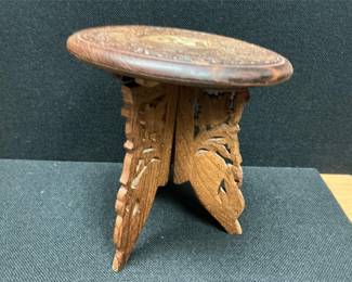 foldable wooden stool