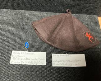 Girl Scout hat and promise pin