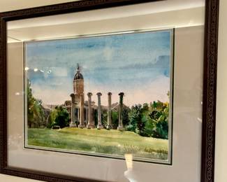 Original Water color by Frank Stack