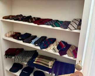 Men's Vintage Ties and Scarves