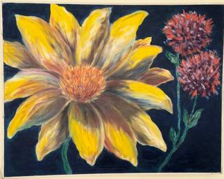 Gerogia O'Keefe Style Oil Painting