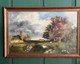 Impressionist Oil Landscpe