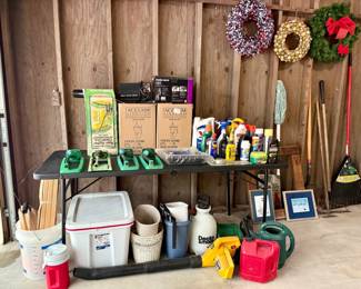 Sprinklers, Tools, Coolers, Wreaths and More