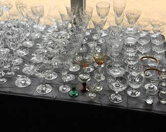 Waterford, Val St. Lambert, & more Crystal