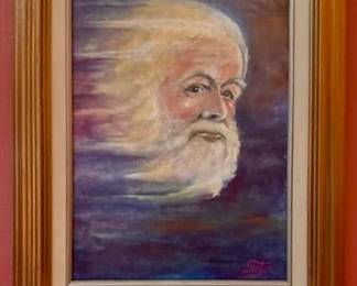 Framed Oil Painting- Signed
