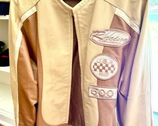 Vintage Leather Motot Sports Jacket
