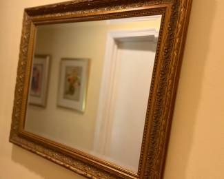 Gold Frame Mirror